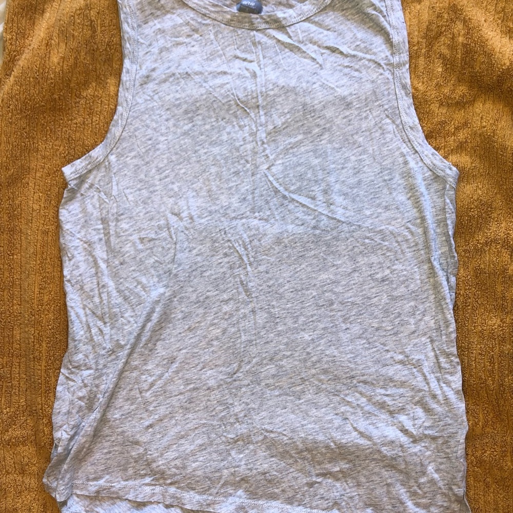 Light gray Aerie women’s muscle tank top size S